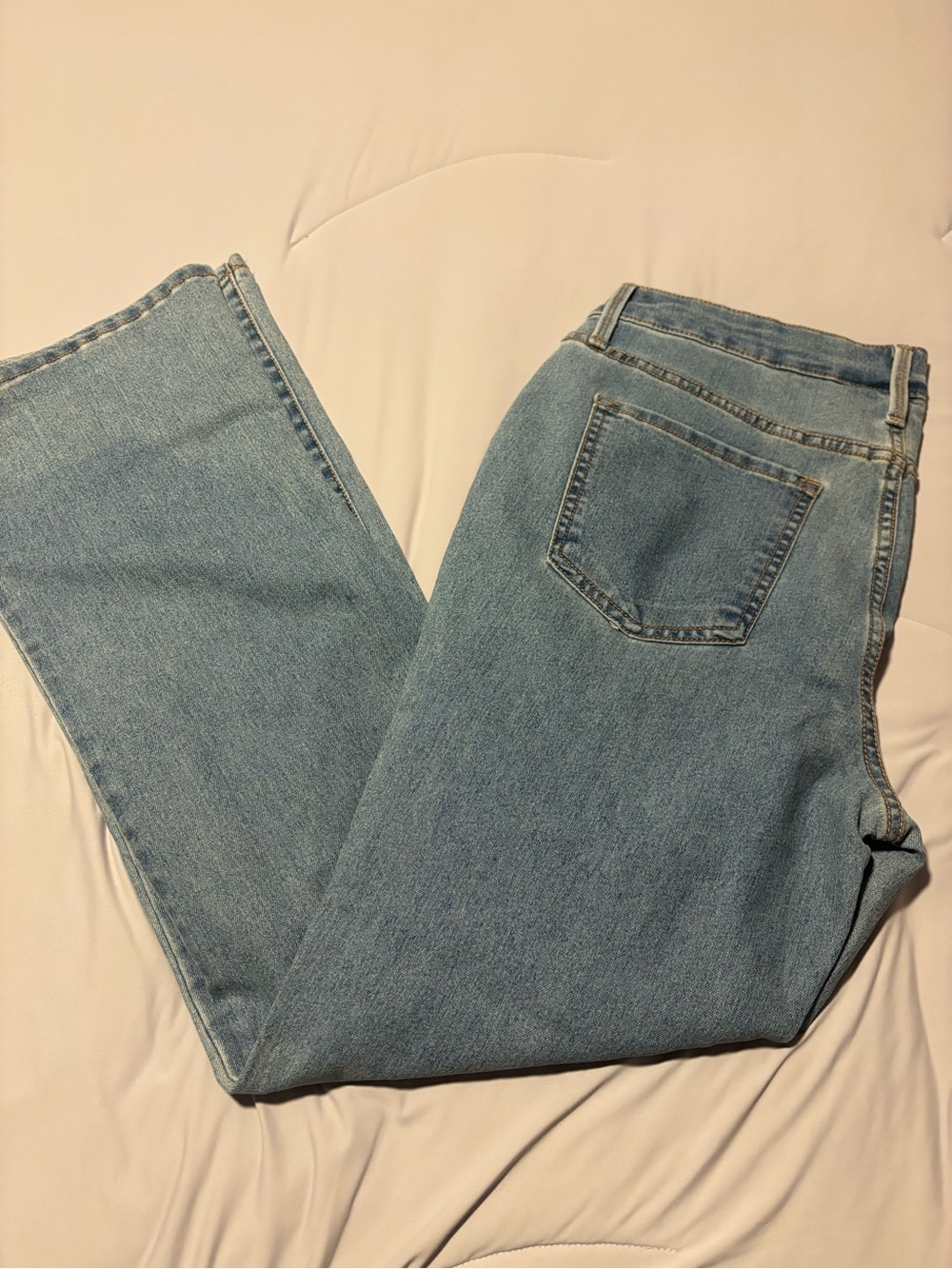 No Boundaries Light Blue Straight Leg Jeans